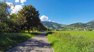 Vor uns präsentiert sich das Fuggerstädtchen Sterzing