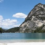 Am Südufer des Pragser Wildsees