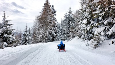 Auf flotten Kufen in Richtung Terenten