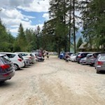 Wanderparkplatz neben der Enzianhütte