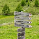 Der Weg zur Brixner Hütte ist bestens markiert