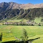 Unterwegs eröffnen sich schöne Ausblicke