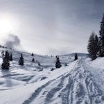 Winteridylle auf dem Weg zu den Stoanernen Mandln